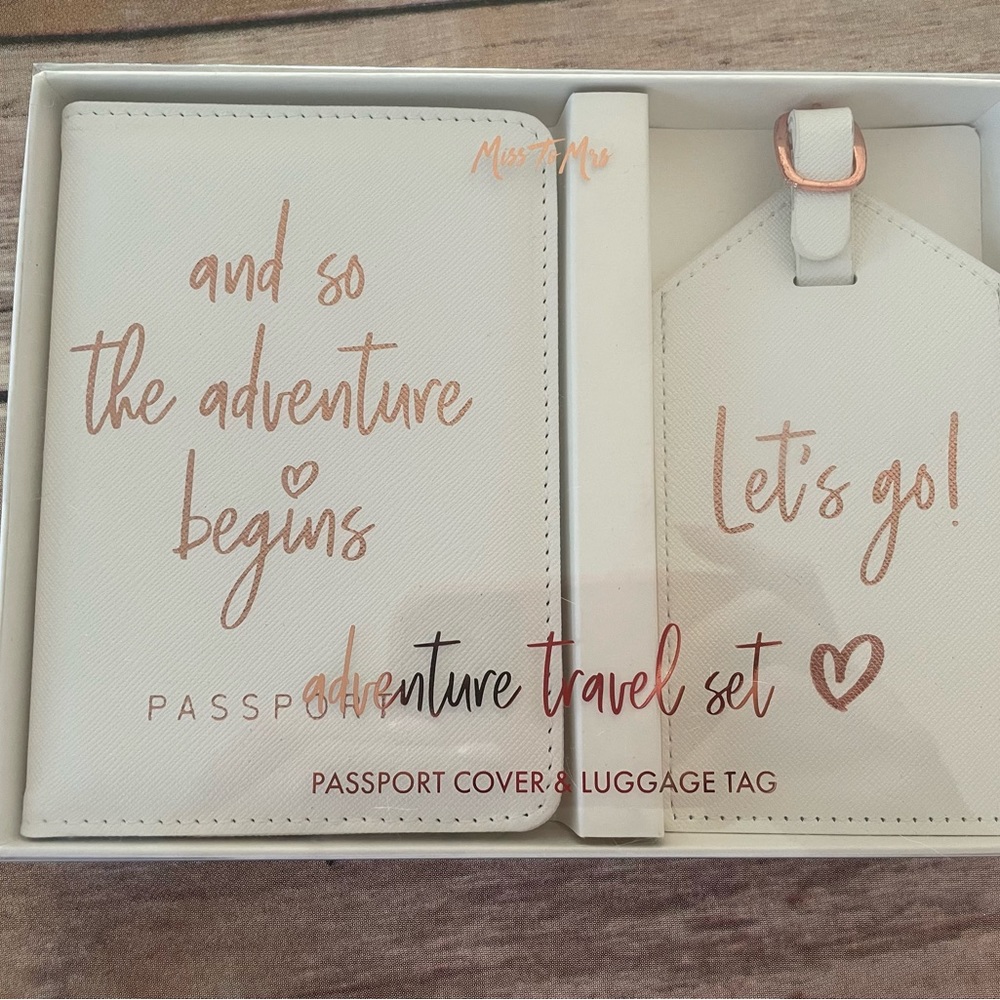 Passport holder and Luggage Tag